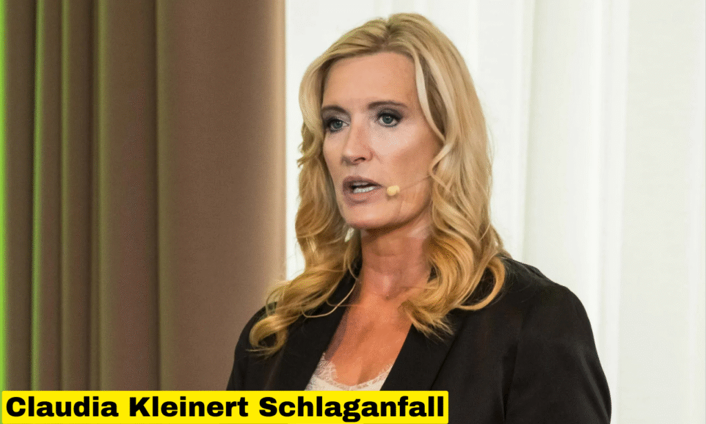claudia kleinert schlaganfall