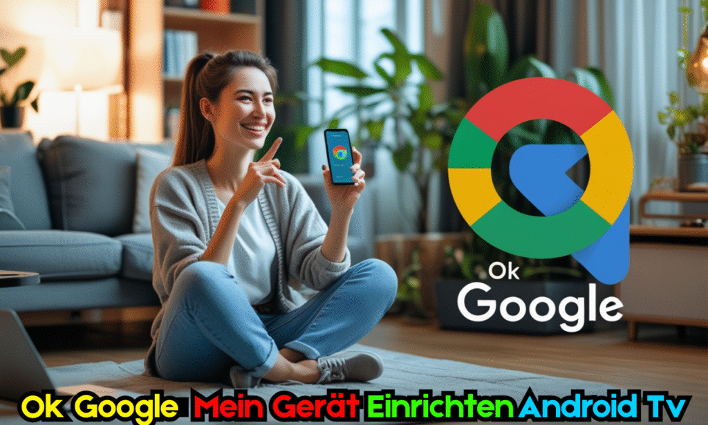 ok google: mein gerät einrichten android tv
