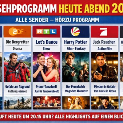 Fernseh programm heute Abend 20.15: Alle Sender im Horzu Programm im Uberblick