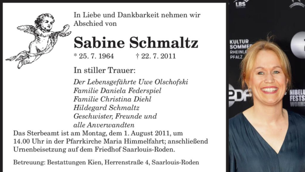 sabine pistorius traueranzeige