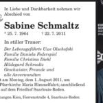 Sabine Pistorius Traueranzeige: Ein Einblick in das Leben und Vermächtnis
